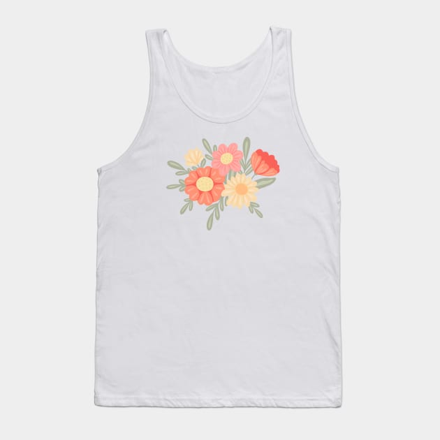 bouquet of flowers Tank Top by Veleri